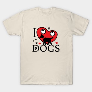 I Love Dogs 2022 Merch T-Shirt